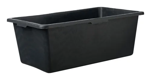 Produktbild Berdal Mörtelkasten 90L schwarz eckig