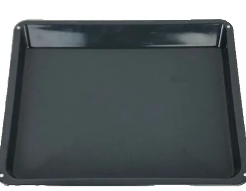 AEG Multifunktions-Emaille-Backblech 385x466x37mm - Backofen- & Herdteile, hochwertiges Emaille-Material für optimale Wärmeverteilung und einfache Reinigung, ideal für vielfältige Backanwendungen.