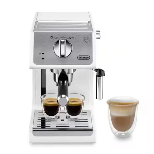 De Longhi Espressomaschine Active Line ECP 33.21.W - 1100 Watt, 15 Bar, perfekter Cappuccino mit cremigem Schaum und energiesparender Automatikabschaltung