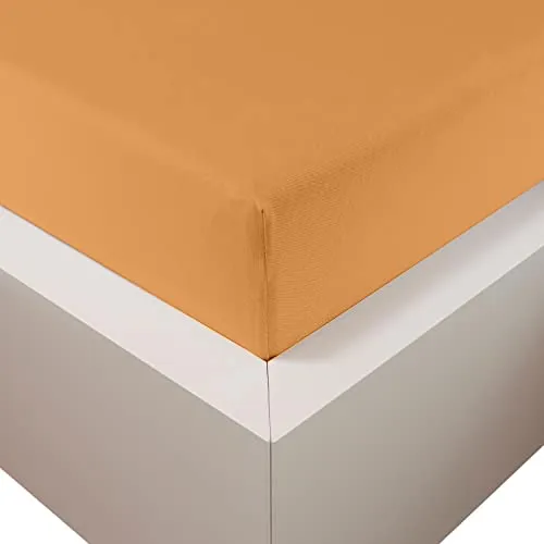 Bettlaken Orange von Traumschloss