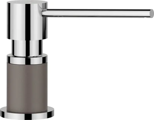 BLANCO LATO Spülmittelspender – vulkangrau/chrom in silber von BLANCO