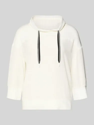 MARC CAIN Relaxed-Fit Hoodie-Shirt Weiß 40 von Marc Cain