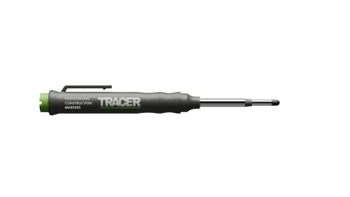 Produktbild Tracer Tieflochmarker mit Doppelspitze und Halteclip. Schwarz Markierungsstift