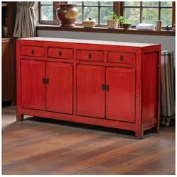 Yajutang Sideboard rot in rot von Yajutang