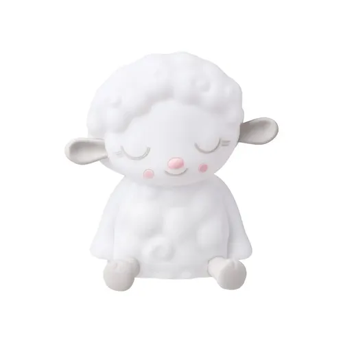 tonies Tonie Nachtlicht Schlummerbande - Einschlafmelodien Schlummerschaf am Zaubersee, dimmbar mit 240 Stunden Laufzeit und Kreativ-Tonie-Funktion für sanftes Einschlafen