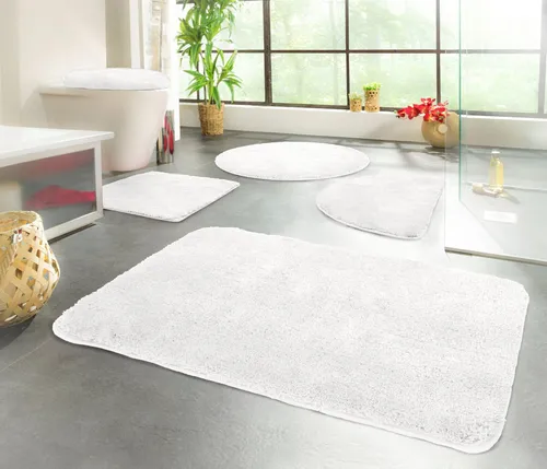 KiNZLER Badematte Chaozhou in weiß von KiNZLER