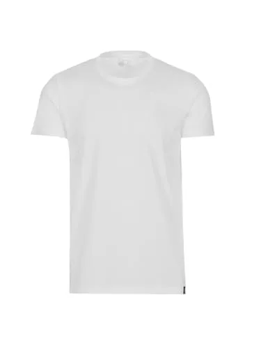 TRIGEMA Slim Fit T-Shirt aus DELUXE Baumwolle, Herren, Gr. L, weiß