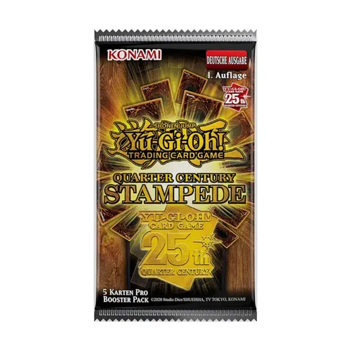 Yu-Gi-Oh! TRADING CARD GAME Quarter Century Bonanza Display - Deutsche Ausgabe 1. Auflage, garantiert Luxury Secret Rare und limitierte Jubiläums-Edition für Sammler