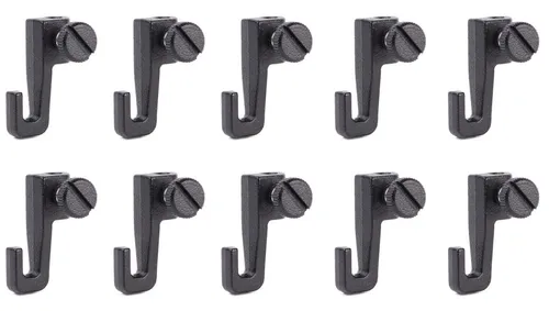 Aufbewahrungshaken & Regale Schwarz von SOFT-RAIL