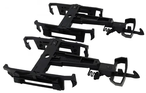 2x Drehgestell HSB/DR 2-achsig mit Kupplung Wagen Spur G für Train Line Modell