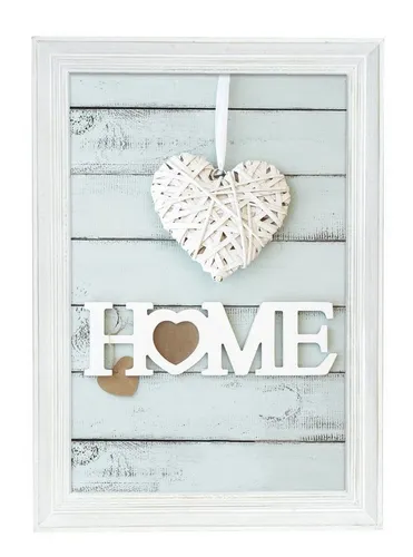 IDEAL TREND Bilderrahmen Vintage Bilderrahmen Wanddeko Collage Poster Grau Natur Weiß Bilder Fo