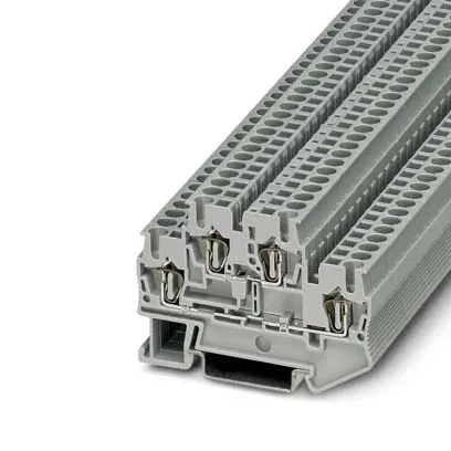 Double-level spring-cage terminal block STTB 2.5 - Doppelniveau Federkraftklemmenblock, vielseitig einsetzbar für verschiedene Querschnitte und AWG