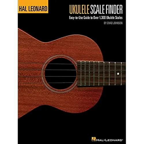 Ukulele Scale Finder - Easy-To-Use Guide To Over 1,300 Ukulele Scales: Lehrmaterial für Ukulele: 9x12 Edition