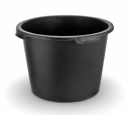 BURI Mörtelkübel Mörtelkübel 90 / 65 / 40 Liter schwarz