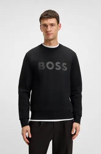BOSS Herren Salbo Sweatshirt, Black1, XXL EU - Hochwertiges Sweatshirt für Herren aus Baumwollmischung, ideal für lässige Outfits. Das Regular Fit und der Rundhalsausschnitt sorgen für perfekten Tragekomfort.