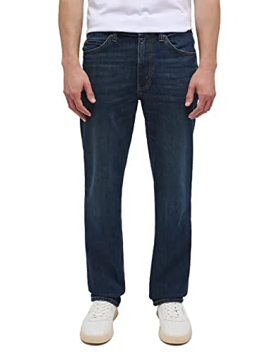 MUSTANG Herren Jeans Hose Style Tramper Straight - Jeans im Straight Fit mit mittelhohem Bund, leicht elastischer Baumwolle und klassischem 5-Pocket-Design. Ideal für den Alltag und dauerhaft im Programm.