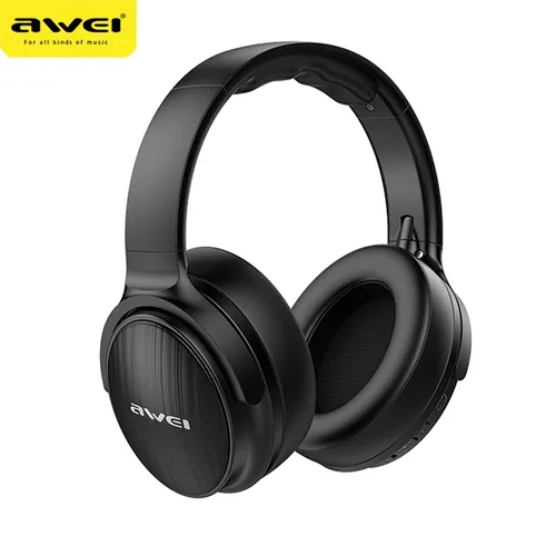 AWEI A780BL Schwarzer Bluetooth-Over-Ear-Kopfhörer