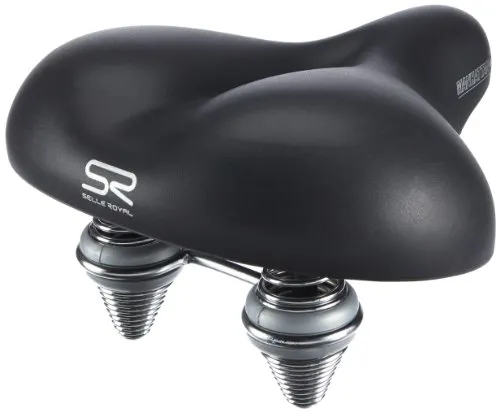 Selle Royal Touren-City-Sattel Manhattan mit Geleinlage - Fahrradsättel, komfortabler Sattel mit Geleinlage für optimale Dämpfung und Unterstützung auf langen Touren