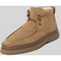 Gant Blistown Schnürstiefel Beige - 45 - Wanderschuhe für Herren, bequem und stylisch in warmem Sand, ideal für Outdoor-Abenteuer und den Alltag.