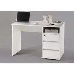 Schreibtisch Primus ¦ Weiß 110x75 cm - Kinderschreibtische aus hochwertigem Material, ideal für kreative Lern- und Arbeitsumgebungen. Profitieren Sie von unserem 10€ Willkommens-Gutschein bei Newsletter-Anmeldung!