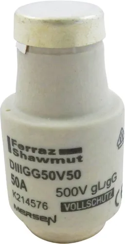 Mersen D-Sicherungseinsatz DIIIGG50V50 D-Sicherungseinsätze K214576