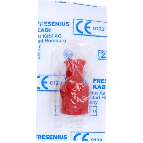 KOMBISTOPFEN steril rot 1 St. von Büttner-Frank