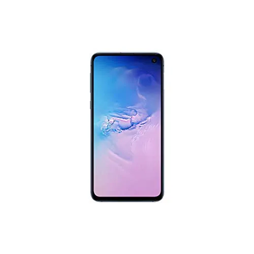 Samsung Galaxy S10e Smartphone 5,8 Zoll - Polaris Blue - Handy ohne Vertrag mit Dual-SIM, beeindruckendem Infinity-O Display und smarter Kamera, die professionelle Fotos und Videos in UHD-Qualität ermöglicht.