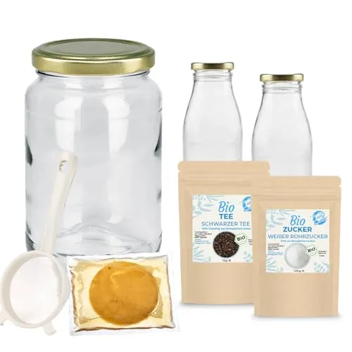 Curly Superfood Bio Kombucha Starter Set von Curly Superfood