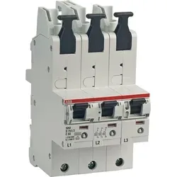SLS-Schalter ABB S751/3-E35 - Selektiver Hauptsicherungsautomat 35A - FI-Schutzschalter mit besonderen Selektivitätseigenschaften für hohe Anlagenverfügbarkeit, ideal für Niederspannungs-Hauptverteilungen und als Trennvorrichtung am Zählerplatz.