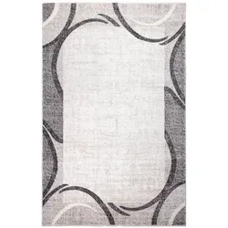 Novel Webteppich Creme 160x230 cm in grün von Novel