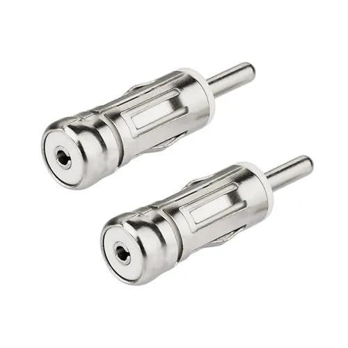 NyxSeat 2 Auto-Antennen-Adapter, Universeller Auto-Stereo-Adapter, Din-Nachrüststecker Für Auto-Audio-Radio-Empfänger