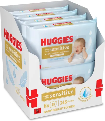 Huggies Baby-Feuchttücher Pure Extra Care 8x 48