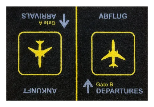 Rockbites Fußmatte Rockbites in gelb von Rockbites