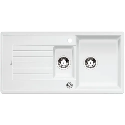 BLANCO ZIA 6 S | Granitspüle aus SILGRANIT weiß in weiß von BLANCO