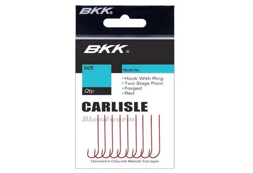 BKK Wurmhaken BKK RED CARLISLE Bloodworm-R