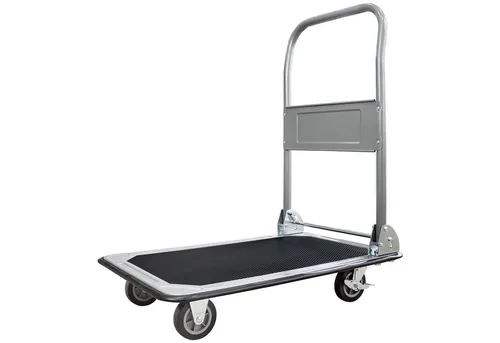 Trucky Transportwagen klappbar - 150 kg Rollwagen für müheloses Transportieren - Transportwagen für Umzüge und Einkäufe, klappbar und platzsparend. Belastbar bis 150 kg, ideal für schwere Lasten und sperrige Gegenstände.