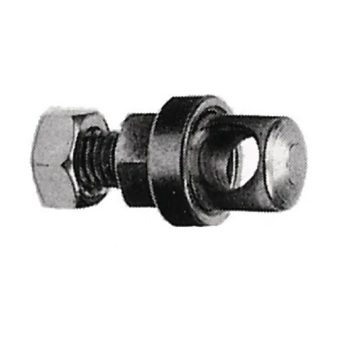 Strebenbolzen M 5 x 12mm verzinkt, mit Bohrung 5,3mm