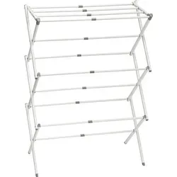 mDesign Turmwäscheständer – Klappbarer Wäscheständer aus Metall