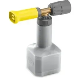 Kärcher Schaumdüse Becher-Schaumlanze Basic 2 - Zubehör für Gartengeräte, mühelose Reinigung mit hervorragender Schaumqualität und 3-stufiger Dosierung für effizienten Reinigungsmittelverbrauch.