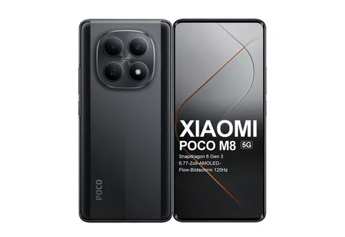 POCO M8 5G Mobiltelefon – 50MP Kamera und 120Hz AMOLED-Display