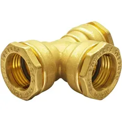 General Fittings - Messing Pe Rohr Verschraubung T-stück 32 X 32 X 32 Mm