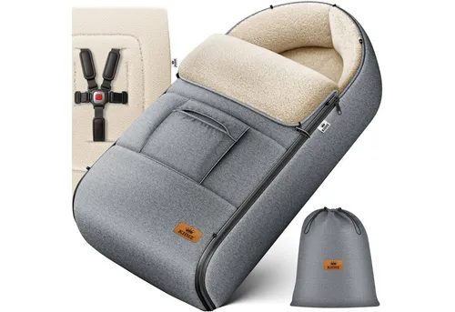 KIDIZ Babyschlafsack – warmer Fußsack für Kinderwagen & Autositz