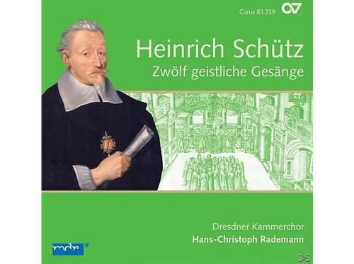 Hans-Christoph Rademann & Dresdner Kammerchor - Zwölf Geistliche Gesänge - (CD)