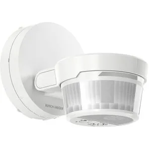 Busch-Jaeger Bewegungsmelder Busch-Wächter PRO 280 - Bewegungsmelder für innen und außen mit 280° Erfassungswinkel und 16 m Reichweite. Kalibrierung über Bluetooth und individuelle Anpassung des Erfassungsbereichs.