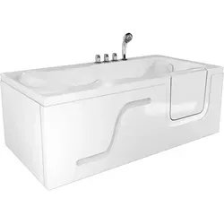 Seniorenwanne mit Tür S17-TH-L 150x75cm