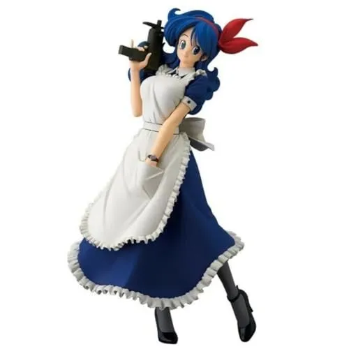 Banpresto – Figur DBZ – Lunch 2 Ver A Blue Hair Glitter & Glamours 25 cm – 4983164162141
