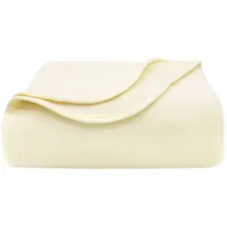 ZOLLNER Wohndecke 130 x 170 cm in weiß von Zollner