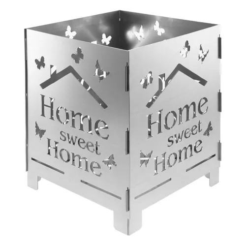 Feuertonne Terassen wärmer Home sweet Home Heizstrahler Feuerfass Feuer Stahl