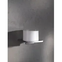 Keuco Edition 400 Lotionspender - Eleganter Wand-Lotionspender in verchromtem Design, ideal für Badezimmer und Waschraum, sorgt für Ordnung und Stil.