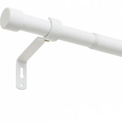 Gardinenstange ausziehbar 160 - 290 cm Vorhangstange Weiß